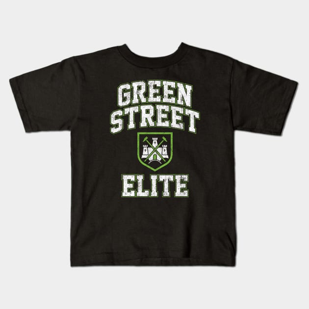 Green Street Elite Kids T-Shirt by huckblade